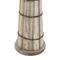 Set of 2 Brown Wood Coastal Light House Sculpture, 15", 20"